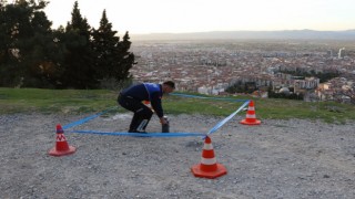 Manisada Ramazan topu geleneğini yaşatılıyor