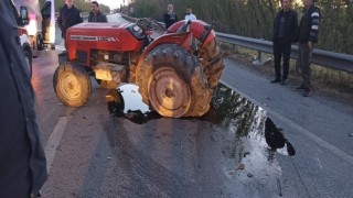 Manisada trafik kazası: 1 yaralı