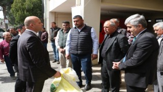 Manisalı üreticilere gübre desteği devam ediyor