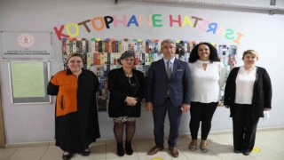 Marmaris Belediyesi Ahu Hetman Okuluna kütüphane kazandırdı