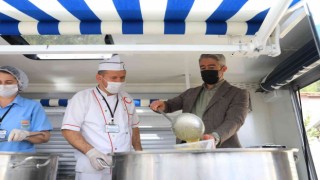 Marmaris Huzurevinde her gün iftar yemeği veriliyor