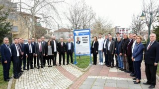 Meclis üyesi Murat Erbaşın ismi parkta yaşayacak