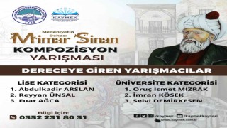 ‘Medeniyetin Dehası Mimarsinan Kompozisyon Yarışmasında dereceye girenler belli oldu