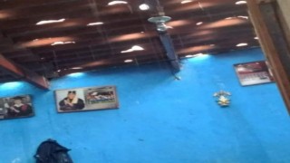 Meksikada tenis topu büyüklüğünde dolu yağdı