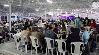 Menteşe Belediyesi iftar sofrasına yoğun ilgi