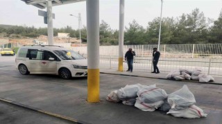 Menteşe otogarında 696 kilo sağlıksız et ele geçirildi