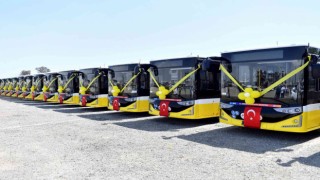 Mersine 26 yeni otobüs geldi