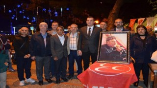 MHP Efelerden Alparslan Türkeş için lokma hayrı