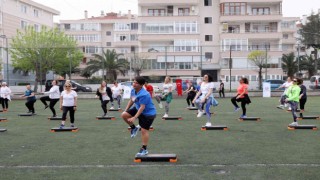 Mudanya Belediyesinden açık havada spor etkinliği