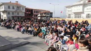 Mudanyalı çocuklar ara tatilde doyasıya eğlendi