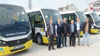 Mustafakemalpaşada halk otobüsleri yenileniyor