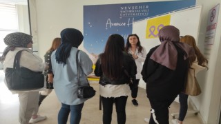 NEVÜ öğrencileri Kanserde Erken Tanı Hayat Kurtarır etkinliği düzenledi