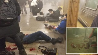 New York metrosuna saldırı: 13 yaralı