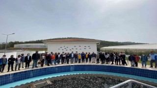 Öğrenciler Bozyazı atıksu tesisini gezdi