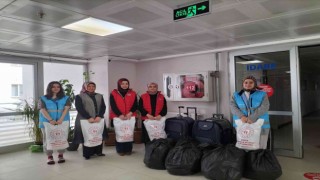 Öğrencilerden ihtiyaç sahiplerine kıyafet yardımı