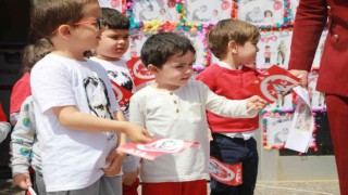 Okul Öncesi Etkinlik Merkezinde 23 Nisan coşkuyla kutlandı
