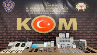 Orduda kacak cep telefonu kontrolü