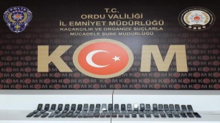 Orduda kaçak cep telefonu operasyonu