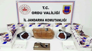 Orduda kaçak sigara operasyonu