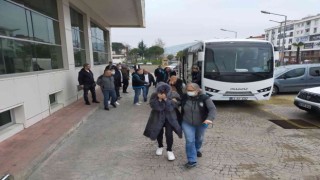 Ordudaki fuhuş operasyonunda şüpheliler adliyede