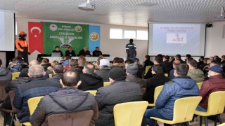 Orman işçilerine “İş Sağlığı ve Güvenliği Eğitimi” verildi