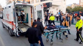 Osmaniyede otomobilin çarptığı yaya ağır yaralandı