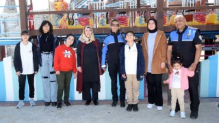 Osmaniye'de Polis'ten ve ailelerine yönelik masal park etkinliği