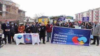 Otizme dikkat çekmek için yürüdüler