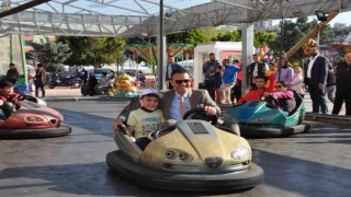 Otizmli ve özel çocukların lunapark sevinci