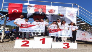 Pamukkale Belediyespordan 13 madalya