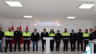 Polis teşkilatından kaymakama ziyaret