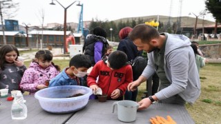 Pursaklarda çocuklar yaşayarak öğreniyor