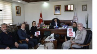 “Radyoda Çocuk Var” projesinin temsilcilerinden İl Müdürü Akyola ziyaret