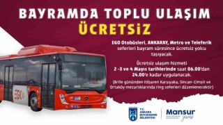 Ramazan Bayramında toplu ulaşım ücretsiz olacak