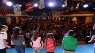 Ramazan etkinliğinde çocuklar doyasıya eğlendi