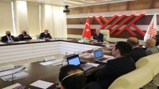 Rektör Uzun, temel bilim programlarının durumunun görüşüldüğü toplantıya katıldı