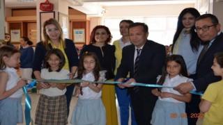 Reşat Benli İlkokulunda ‘E-twinning sergisi açıldı