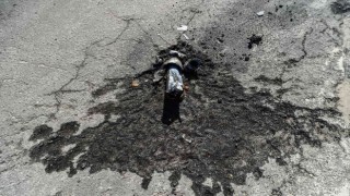 Rus ordusunu engellemek için patlatılan Irpin Köprüsü görüntülendi