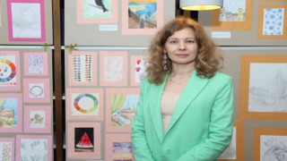 Rusyalı sanatçının öğrencilerinden sanat sergisi
