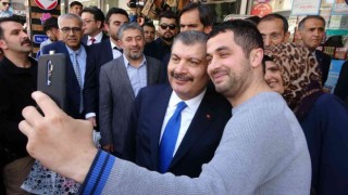 Sağlık Bakanı Kocaya Adıyamanda yoğun ilgi