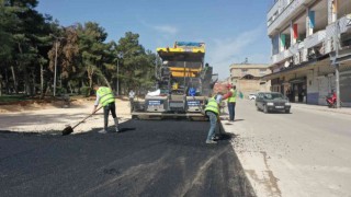 Şahinbeyde asfalt çalışmaları sürüyor