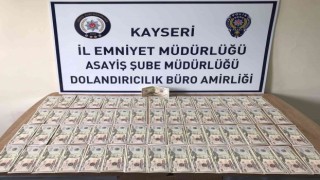 Sahte dolarla alışveriş yaparken yakalandı