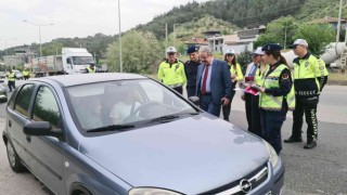 Salihlide ‘Bayramınız kemerli olsun uygulaması