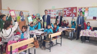 Samsatta okul kütüphaneleri zenginleşiyor