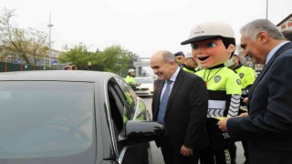 Samsunda emniyet kemeri uygulaması