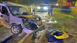 Samsunda trafik kazası: 1 yaralı