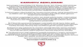 Samsunspor, Fuat Çapa ile ‘devam dedi