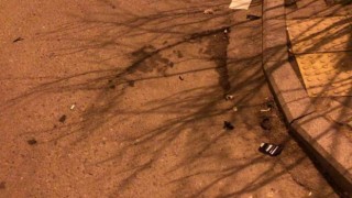 Sancaktepede otomobil yayalara çarptı: 1 ölü, 1 yaralı