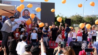 Sayaparkta 100 bin gülücük heyecanı