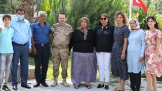 Şehit aileleri ve Gazilerden, Albay Zafer Tombul’a Teşekkür Ziyareti